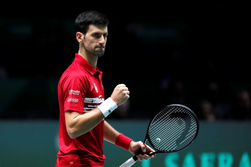 Tenista Novak Djokovic confirma a Serbia como primera de Grupo A de la Copa Davis