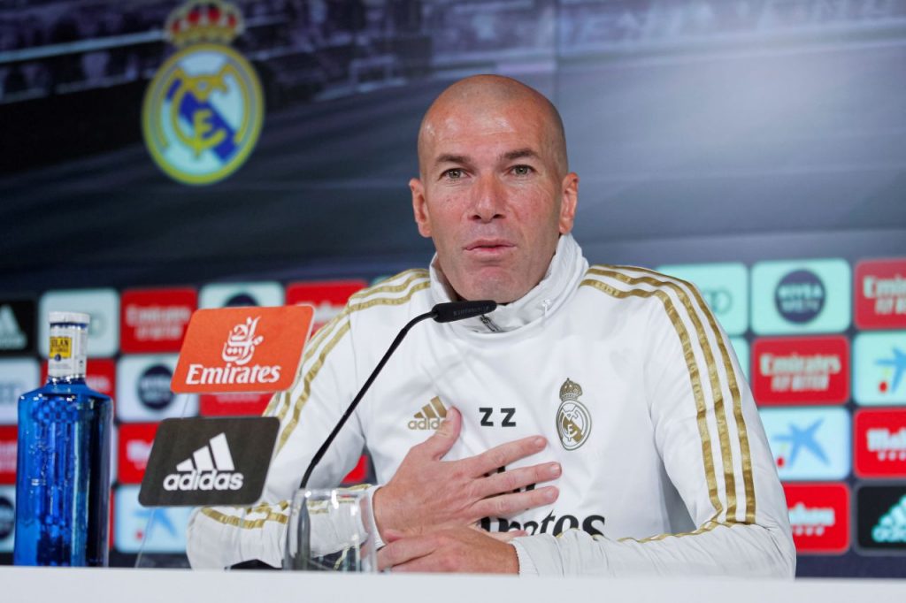 Zinedine Zidane: “Lo siento por Valverde”