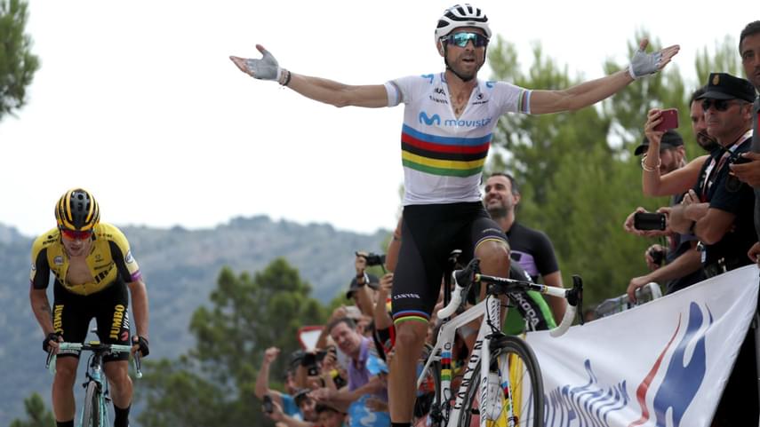 Alejandro Valverde, líder de la Copa de España de Ciclismo Profesional