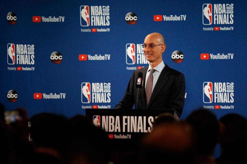 Comisionado de la NBA mantendrá el viernes vídeo conferencia con jugadores