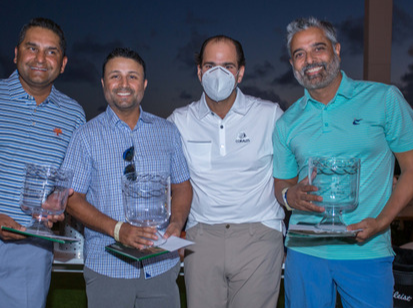 Golfistas compiten en torneo Pro-Am durante el Corales Championship PGA TOUR 2021