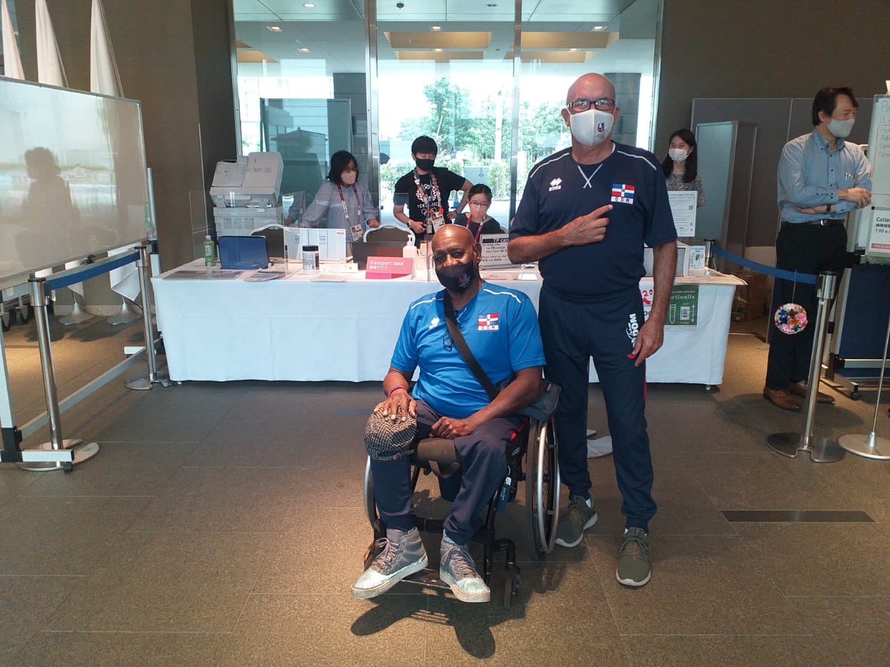 Delegación paralímpica RD está en Tokio