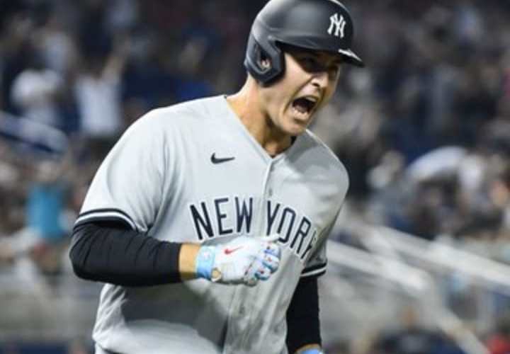 Anthony Rizzo viene saliendo de un contagio de COVID-19 que lo mantuvo fuera de acción por varios días con los Yankees de Nueva York en la MLB.