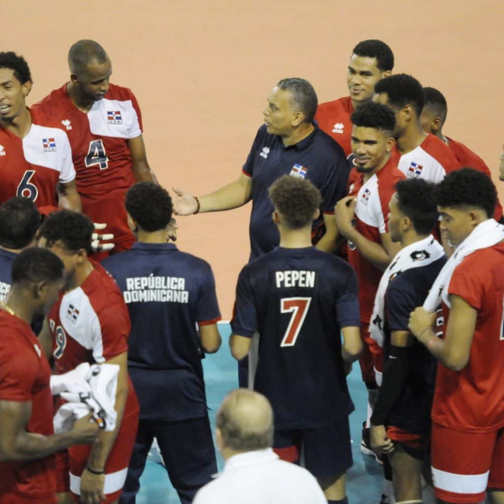 Conjunto de Voleibol Masculino dominicano que participo en la Copa Panamericana