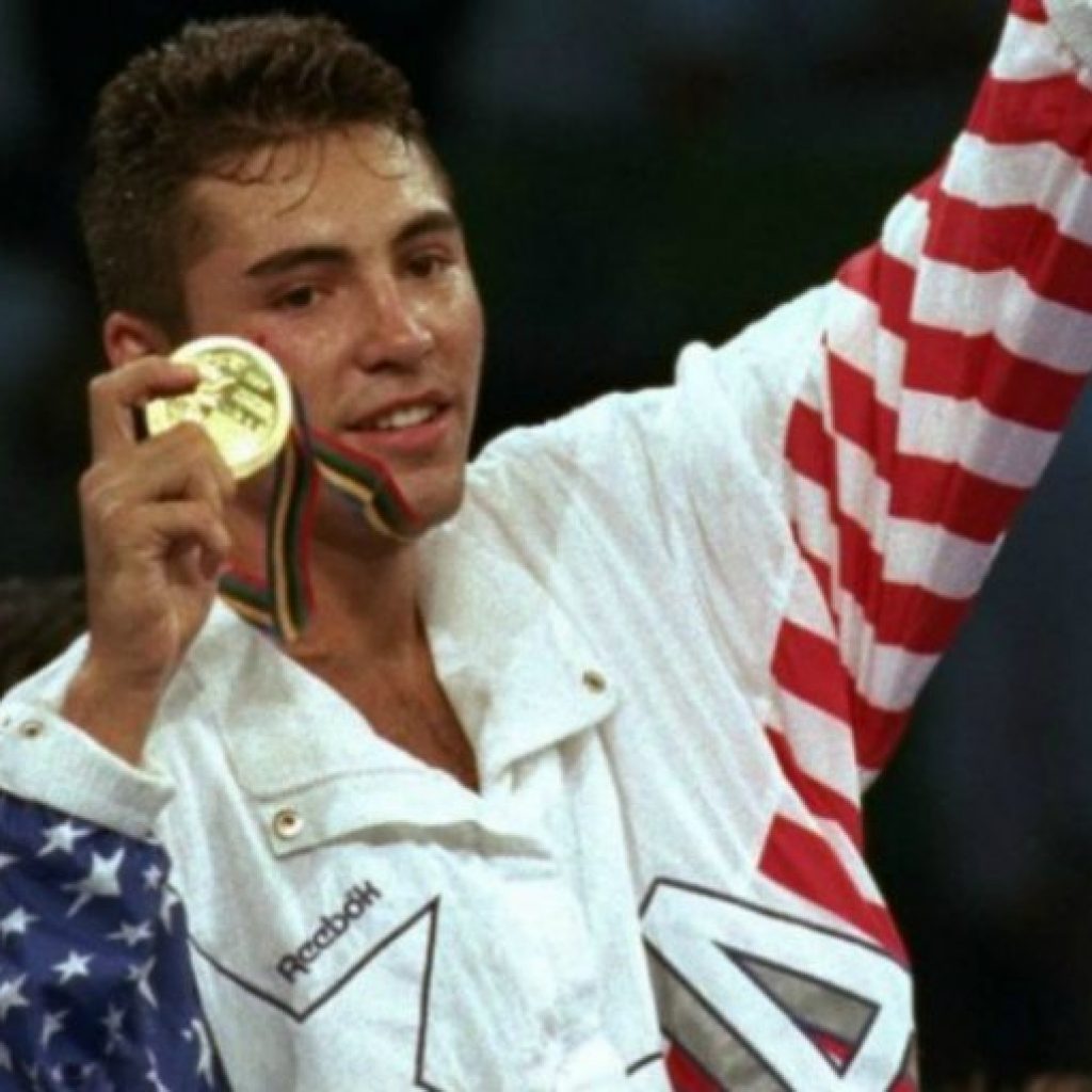 Óscar  de la Hoya en los Juegos Olímpicos de Barcelona 1992 