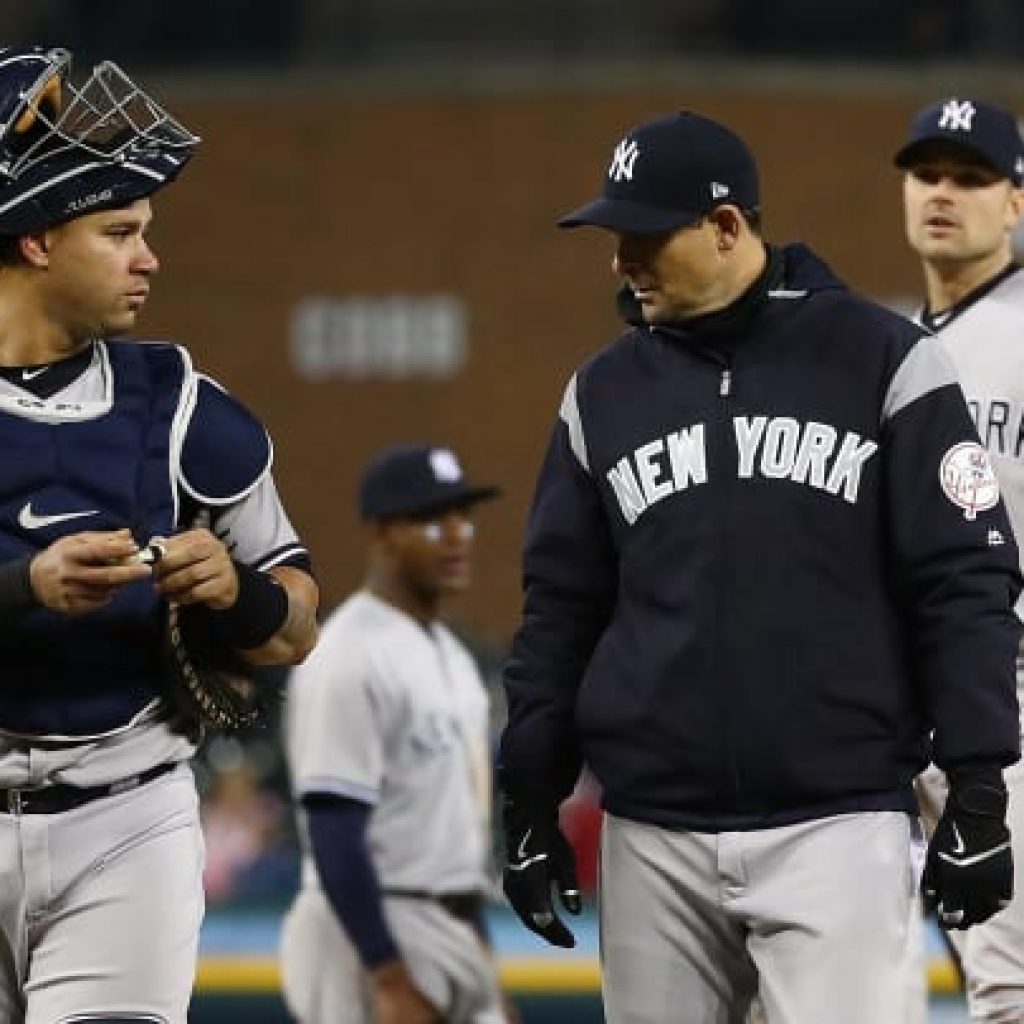 Mánager de Yankees dice se le critica "injustamente" a Gary Sánchez