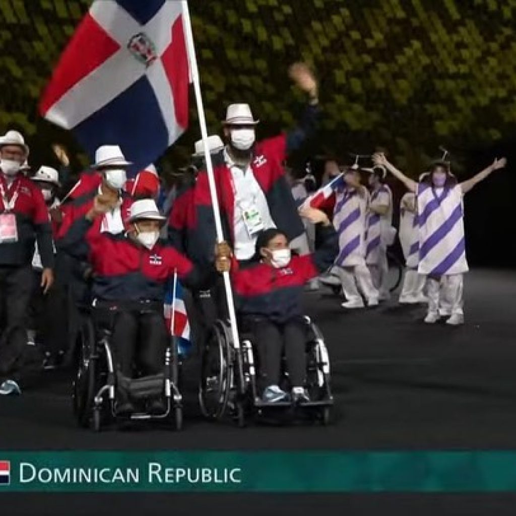Delegación dominicana que participa en los Paralímpico | fuente: Claro Sports