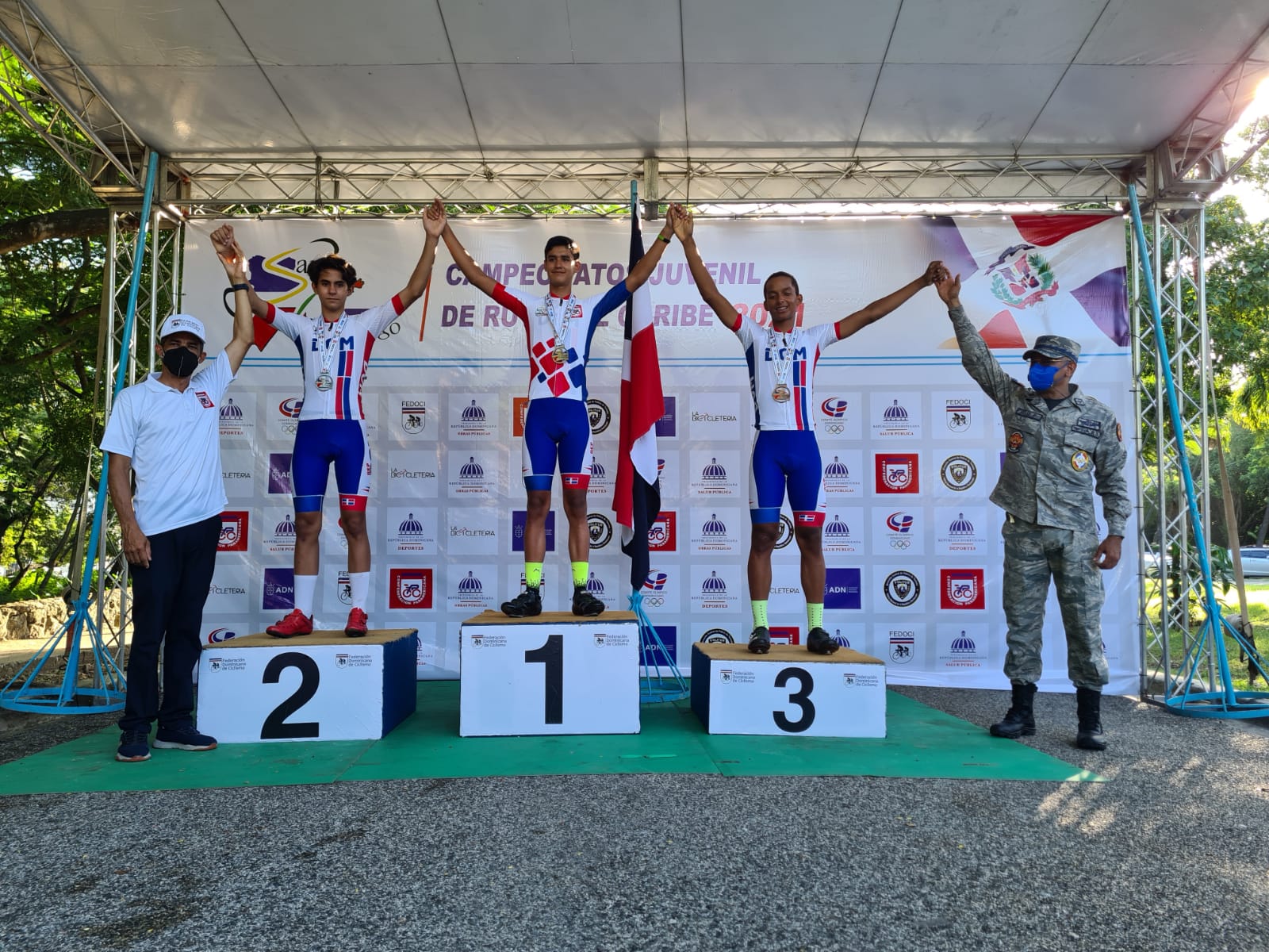 Fernández y Espiritusanto monarcas del Campeonato del Caribe de Ciclismo