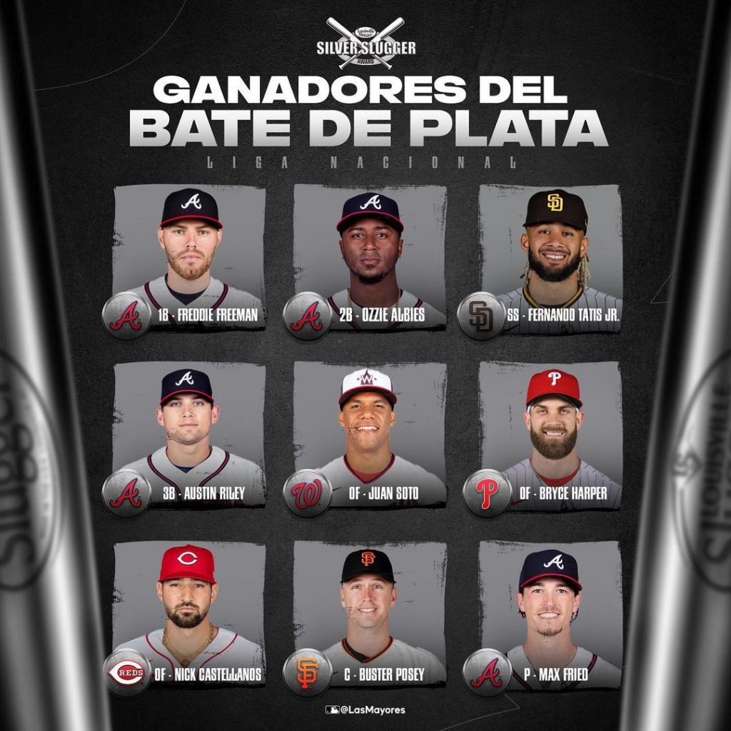 Devers, Guerrero Jr., Hernández, Tatis Jr y Soto entre ganadores del Bate de Plata 2021
