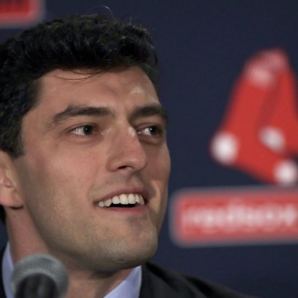 Chaim Bloom, jefe de béisbol de los Red Sox.