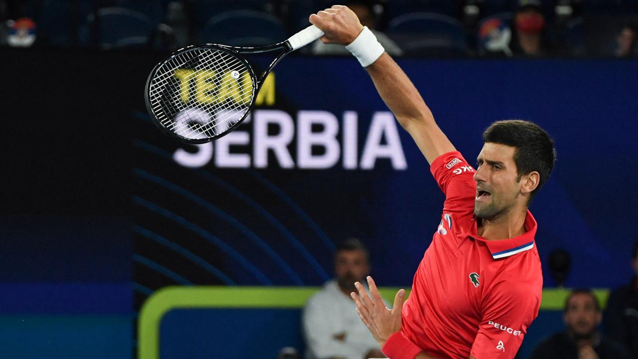 ATP Cup oficializa la baja de Novak Djokovic