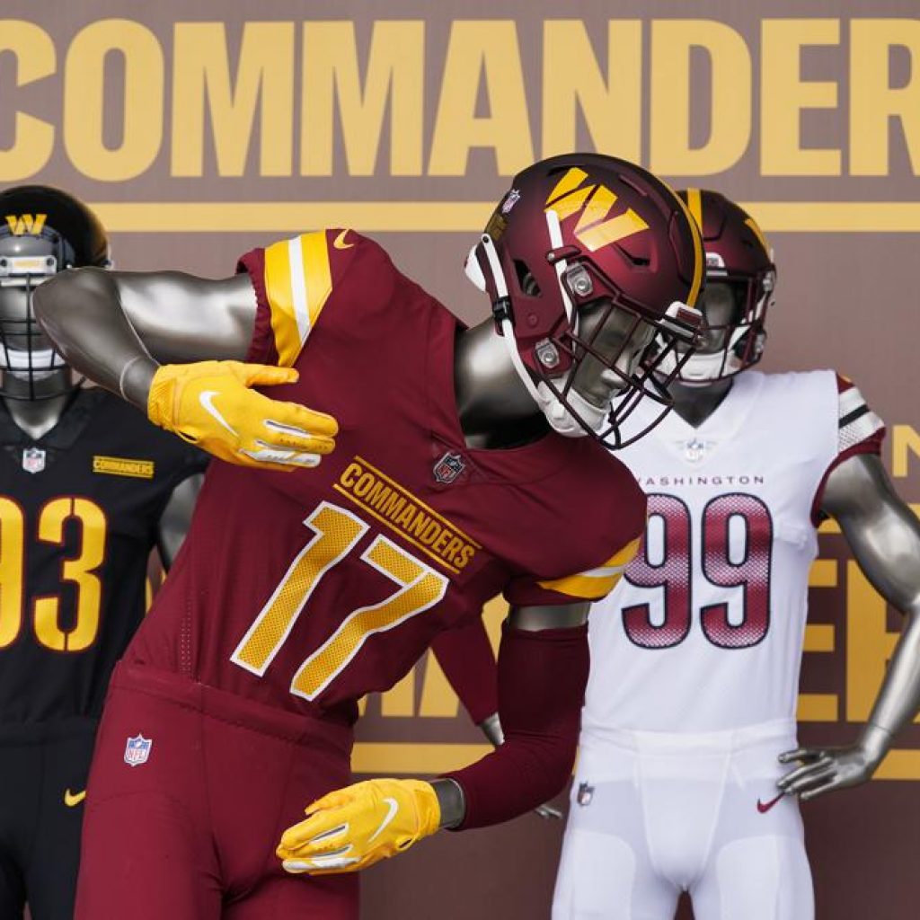Equipo de NFL de Washington cambia nombre a los Commanders 