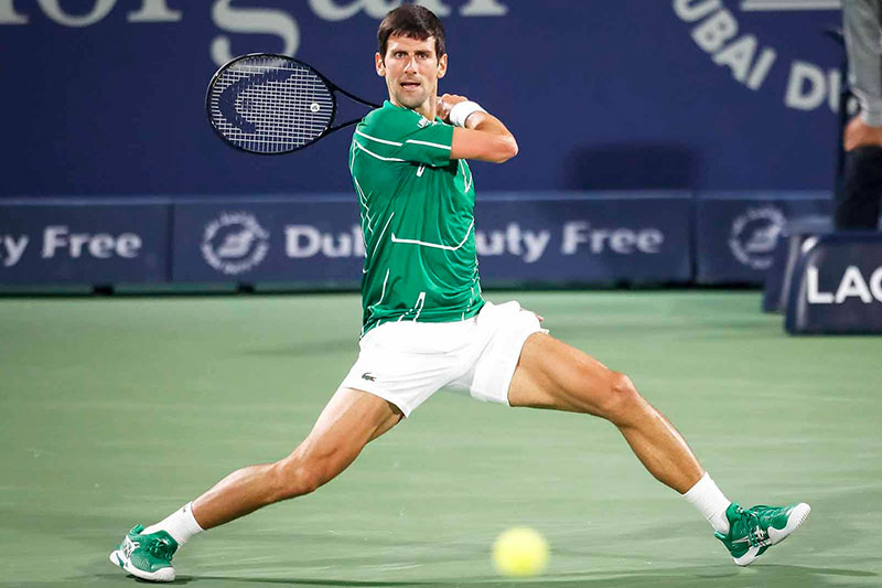 Novak Djokovic en dubai