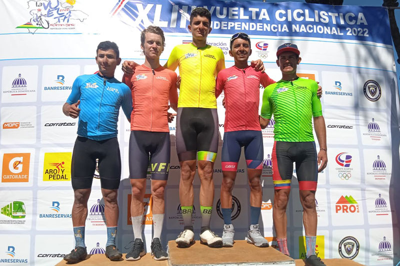 Michael Hernández gana en solitario 5ta etapa de la XLIII Vuelta Ciclista Independencia Nacional
