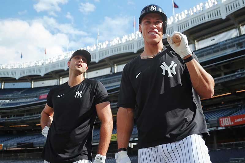 Yankees planean extensión de contrato para Aaron Judge y Joey Gallo