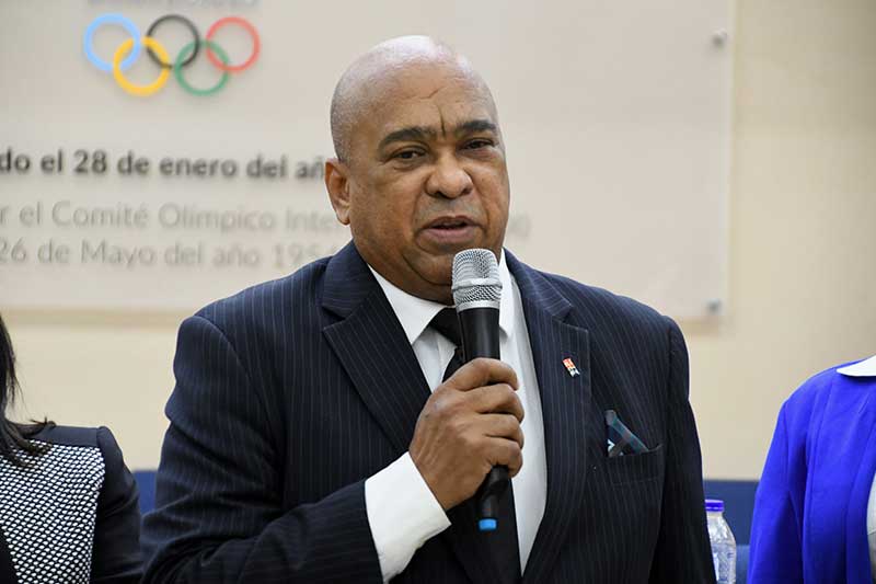 Jefatura de Misión va a reunión Juegos Caribeños