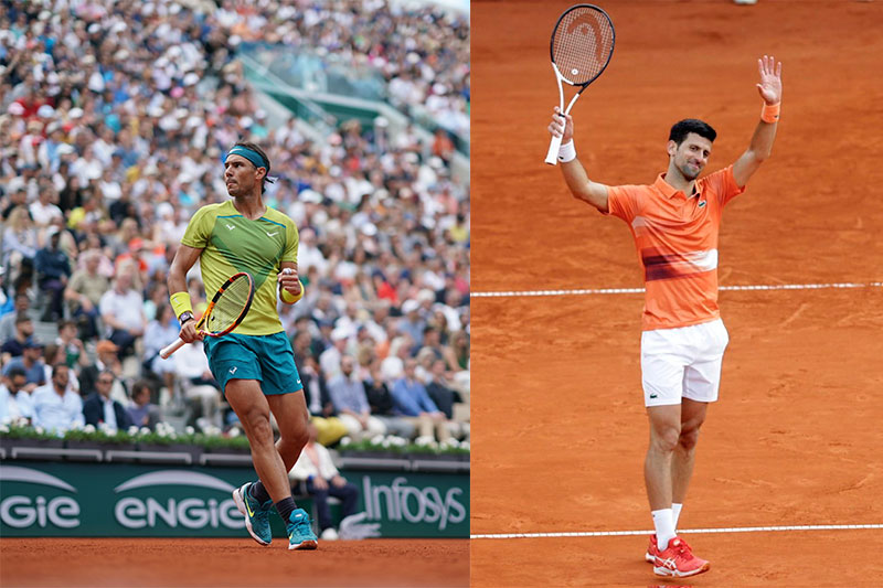 Nadal y Djokovic, clasificados a octavos de final de Roland Garros
