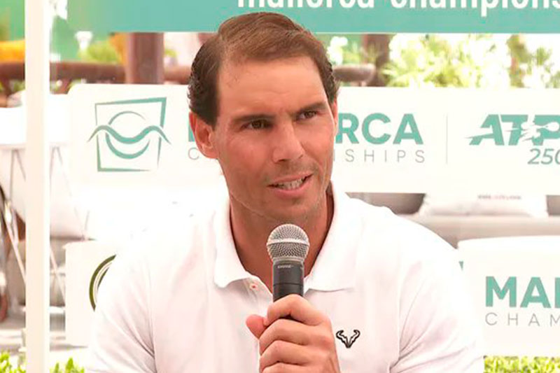 Rafael Nadal: "Mi intención es jugar en Wimbledon en Canadá y el Open de Estados Unidos"