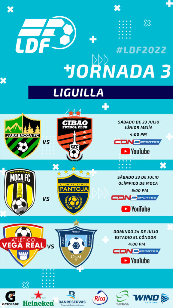 Pantoja y Moca FC, duelo de líderes en la Liguilla