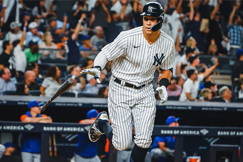 Aaron Judge “El Juez”  jonronea y Yankees barren a Mets en la Subway Series