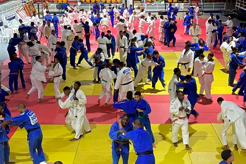 Inician este lunes campamento de judo con atletas de varias naciones