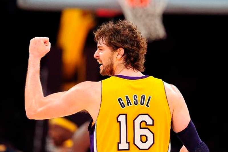 Lakers retirará el número 16 de Pau Gasol en 2023