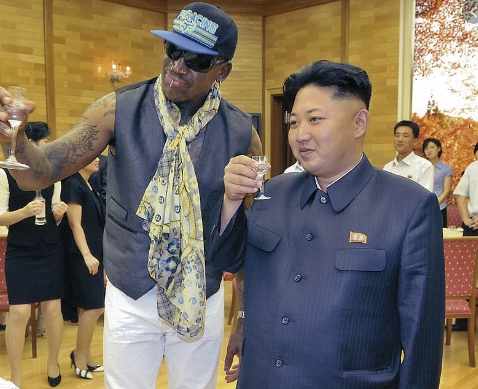Dennis Rodman  y Kim Jong 2013 