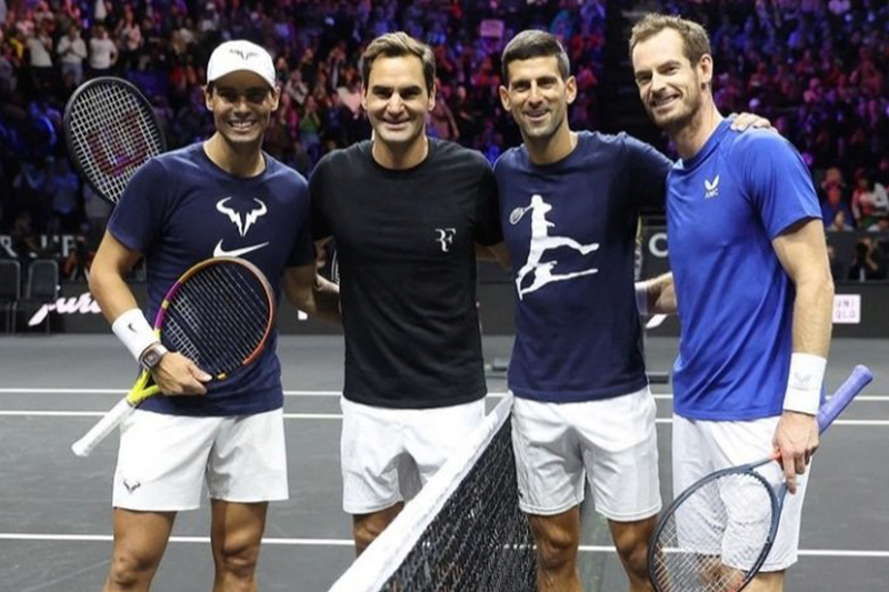 Federer, Nadal, Djokovic y Murray: El Big 4 que vuelven locos al público del Laver Cup
