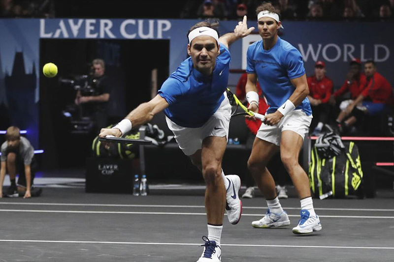 Federer se despide con Nadal este viernes en el Laver Cup