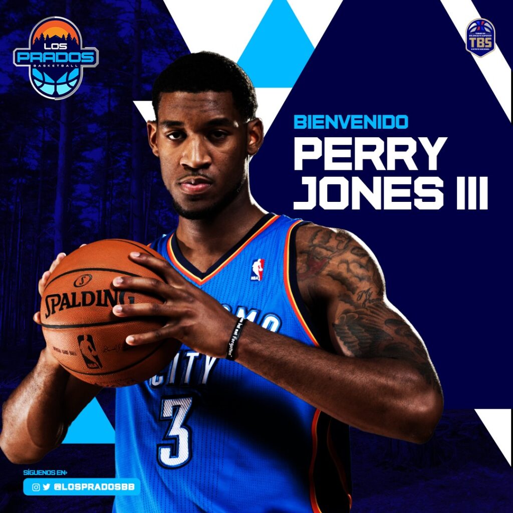 ExNBA Perry Jones III, nuevo importado para Los Prados Basketball 