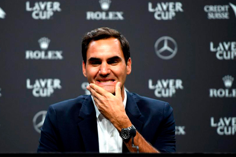 Roger Federer "Claro que quería jugar para siempre, pero no puede ser"