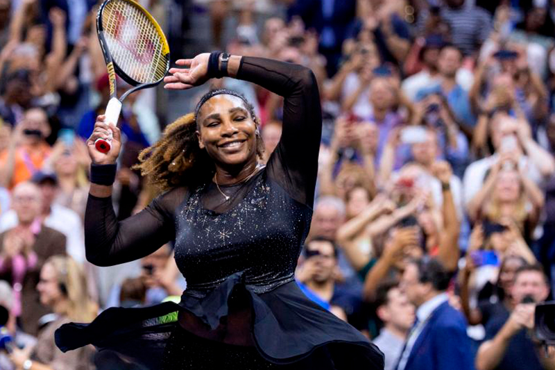 Serena Williams se despidió del US Open rompiendo récords de asistencia  