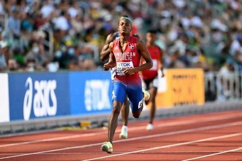 Alexander Ogando logra bronce en los 200 mts en Liga Diamante