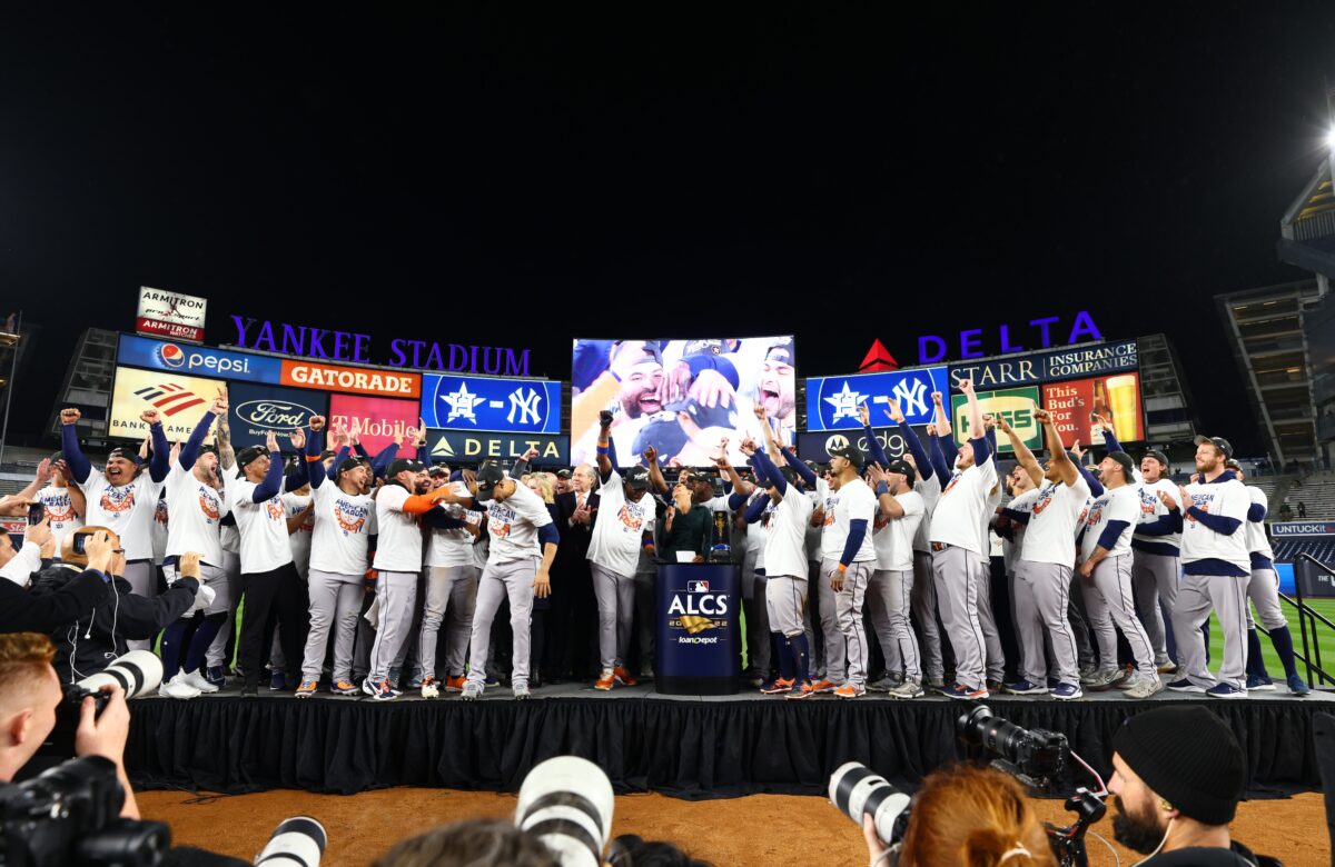 Astros de Houston barren a los Yankees; jugarán su cuarta Serie Mundial en seis años