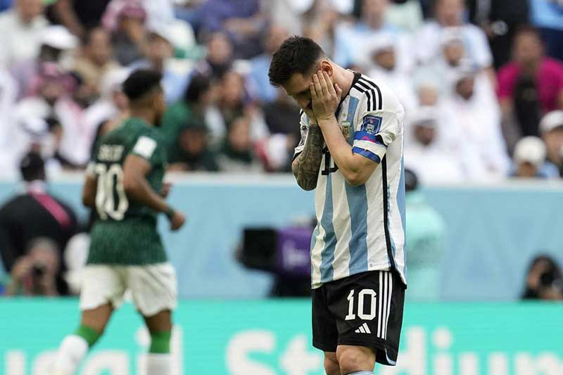 ¡Sorpresa! Arabia Saudita vence a la Argentina de Messi en el Mundial