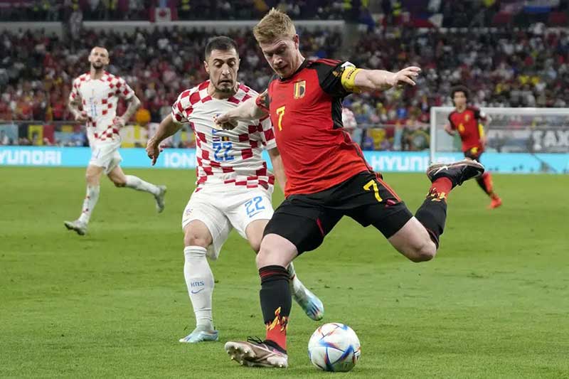 Belgica queda fuera del Mundial; Croacia avanza con empate