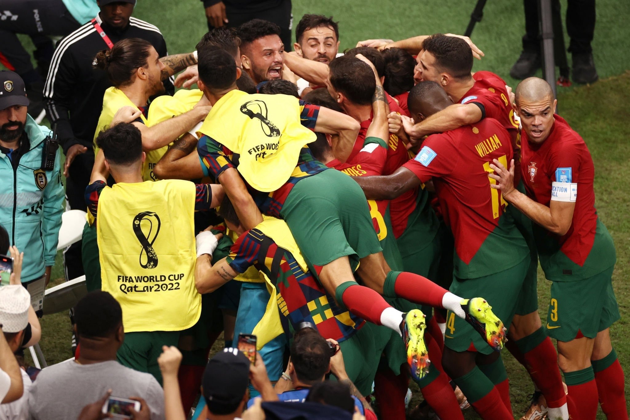 Portugal arrolló sin problemas a Suiza y se metió a Cuartos en Qatar 2022