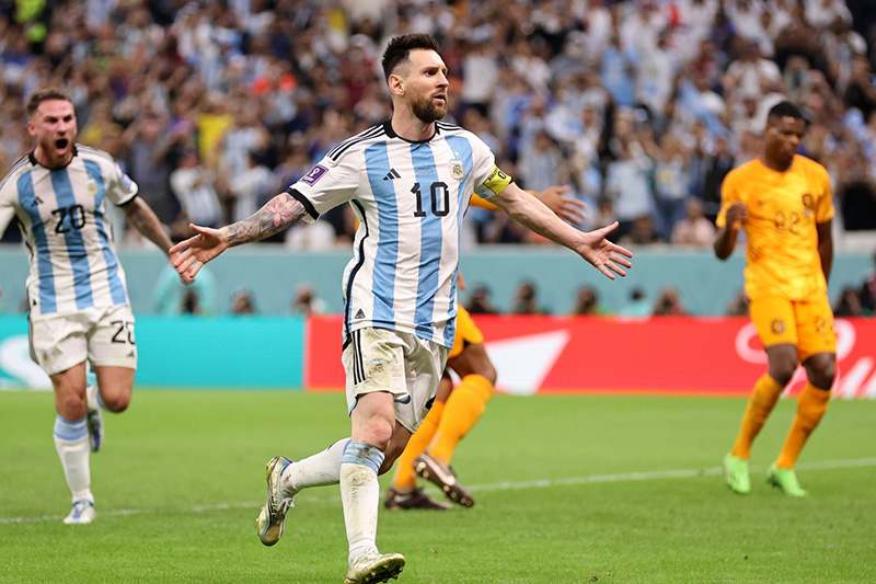 Messi iguala con Batistuta como mejor goleador argentino en Mundiales