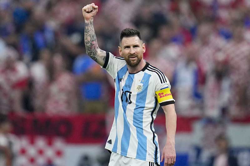 Messi, máximo goleador de Argentina en mundiales