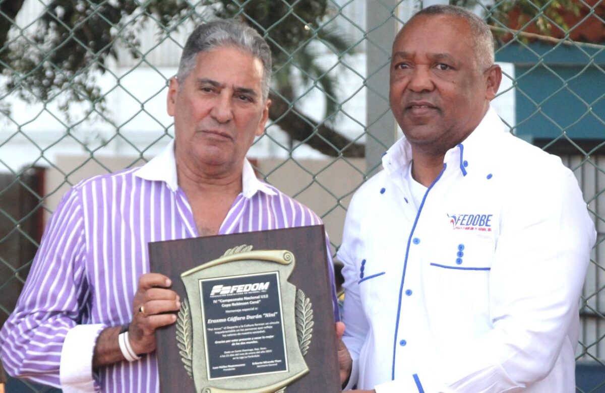 Presidente Fedom resalta logros alcanzado en Campeonato Nacional U12 “copa Robinson Canó”