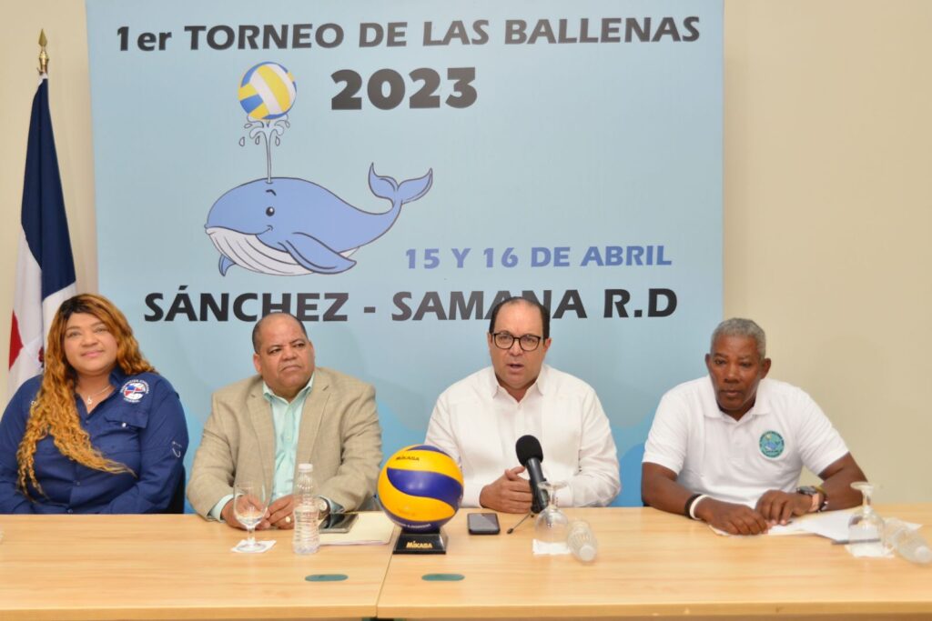Anuncian el primer torneo de voleibol Las Ballenas 2023 en Sánchez, Samaná