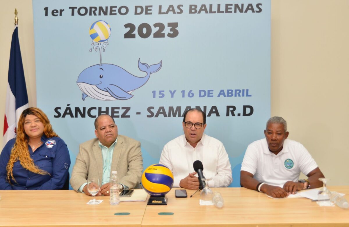 Anuncian el primer torneo de voleibol Las Ballenas 2023 en Sánchez, Samaná
