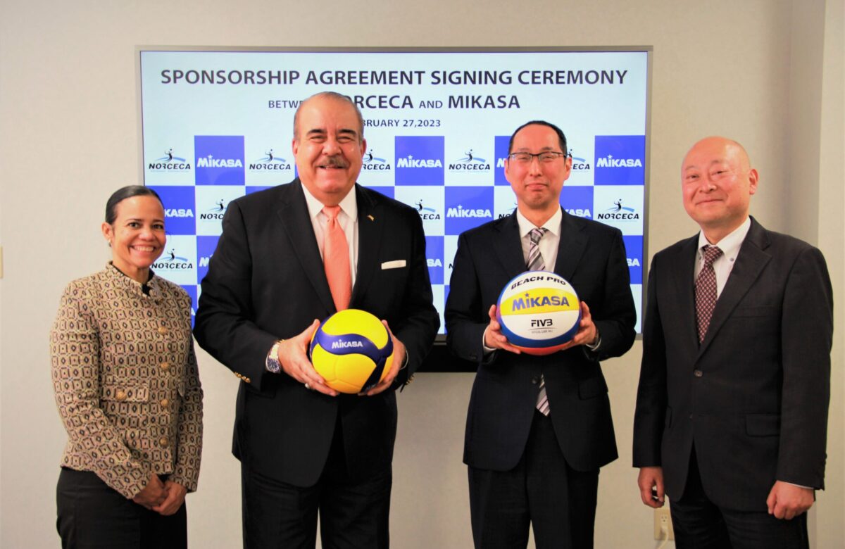 NORCECA firma acuerdo con MIKASA por ocho años