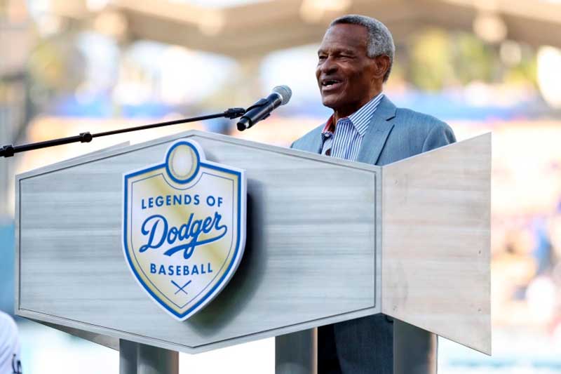 Manny Mota se une a las 'leyendas' de los Dodgers