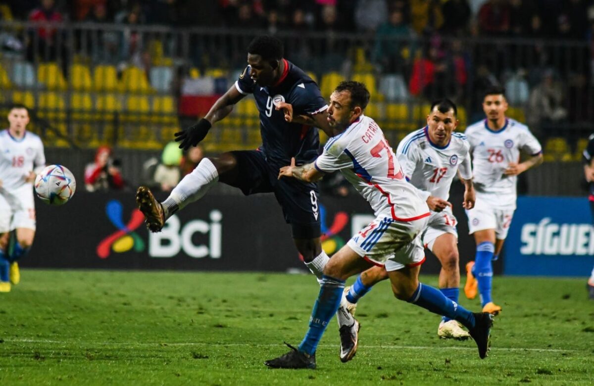 Chile venció a la RD en partido amistoso de fútbol