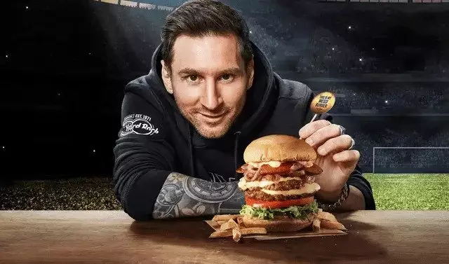 Lionel Messi se alía con el Hard Rock para lanzar un sandwich con su nombre