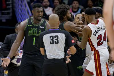 Jimmy Butler se lleva expulsión, luego de ayudar a Heat a la victoria sobre Pelicans