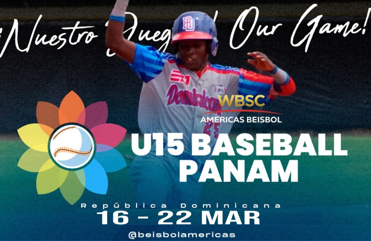 Premundial U15 de béisbol será en marzo en RD
