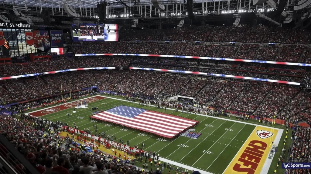 Por esta cantidad de espectadores fue visto el Super Bowl LVIII