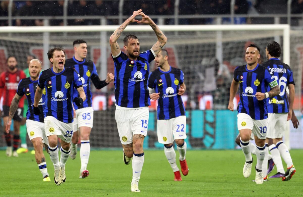 Inter de Milán vence a su rival AC Milan 2-1